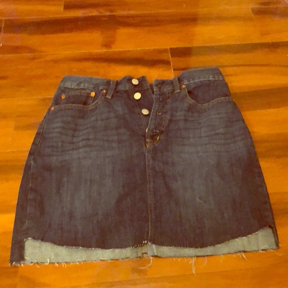 Blue Denim skirt